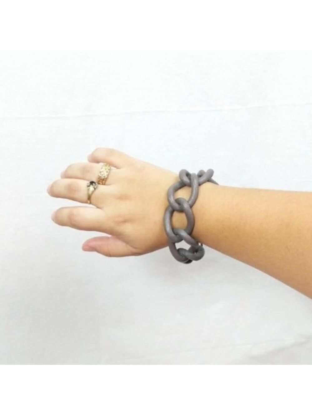 Erwin Pearl Vintage Chunky Link Bracelet